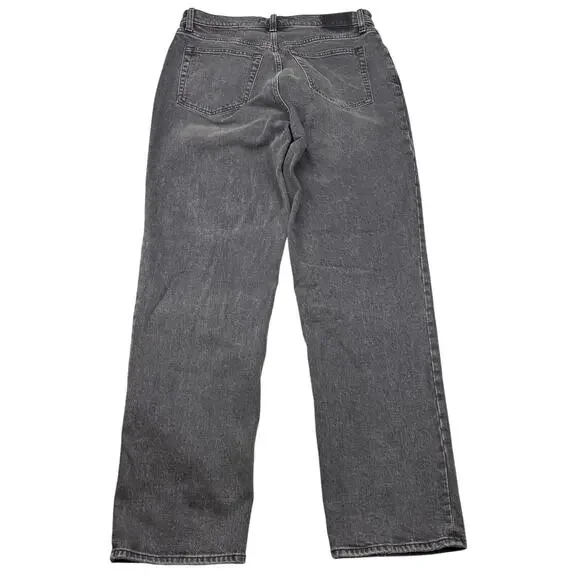 NWT ABERCROMBIE & FITCH The 90's Straight Ultra High Rise Jean Sz 26 SHORT - Picture 3 of 7